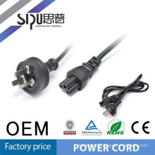 SAA approval Au power cord with 3 pin plug